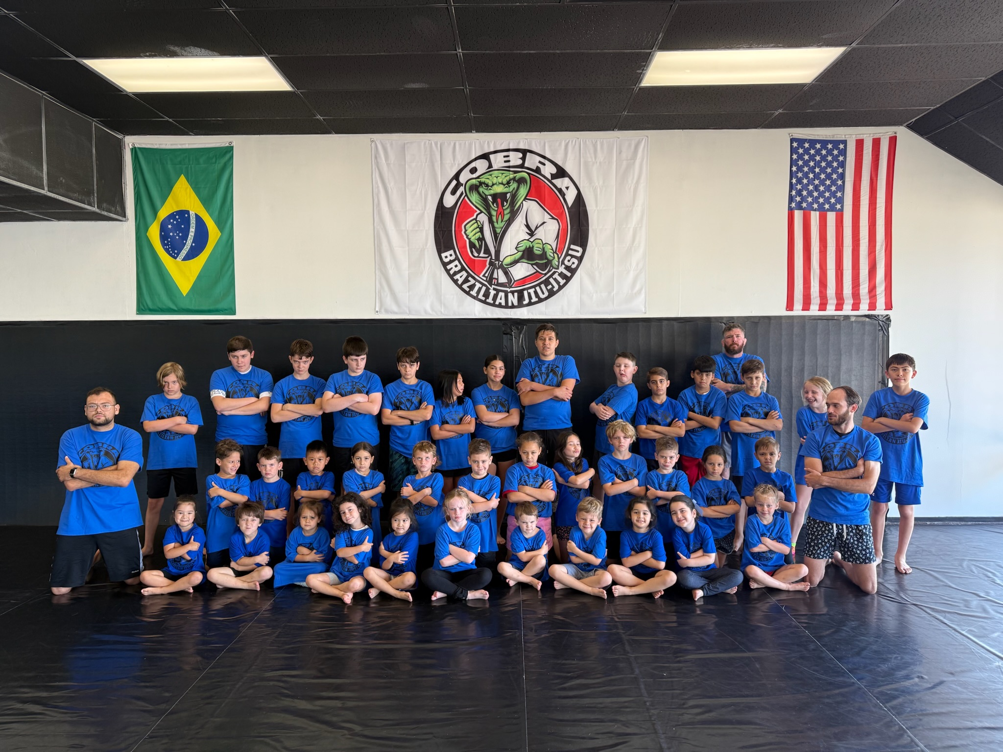 Kids BJJ class